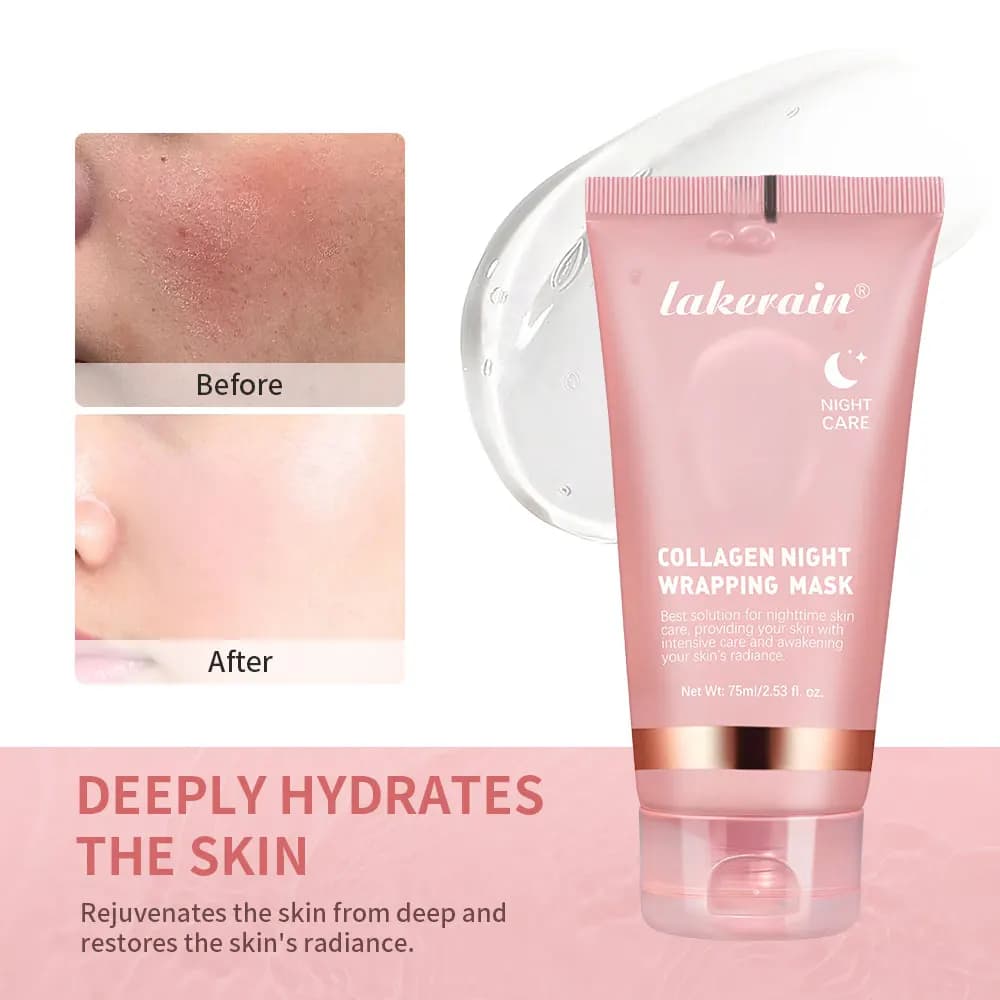 Korean Deep Collagen Mask Peel Off Mask Face Anti Wrinkle Lifting Skin Care M...
