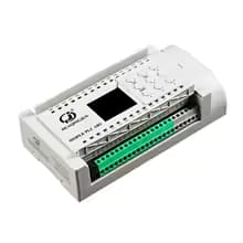 Huaqingjun 16-in 8-out Relay Output PLC 2AI 2AO 4-Channel Pulse Outputs RS485 Modbus PLC for Stepper Motor